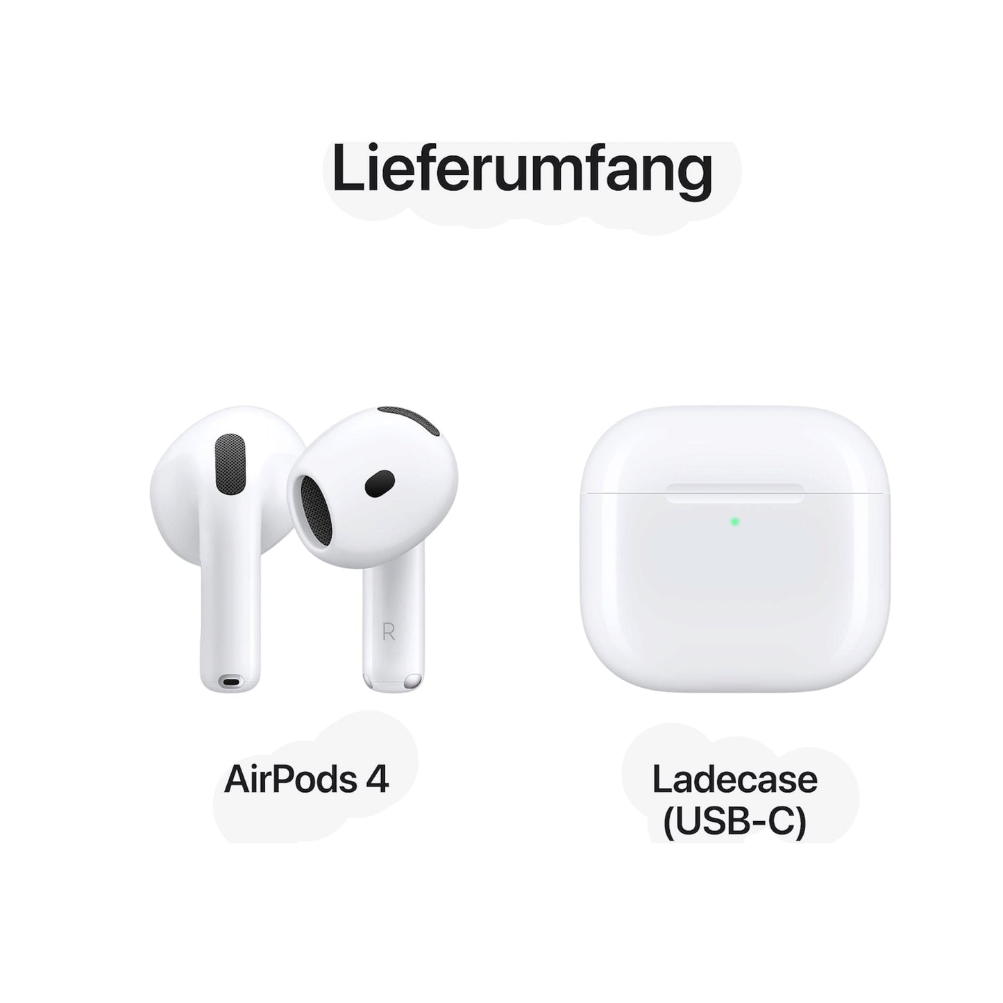 Apple AirPods (4. Generation) mit ANC – Kabellose In-Ear Kopfhörer